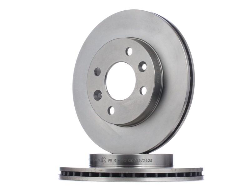 FREN DISKI ON HAVALI ( KUCUK )R9-R11-R19-R21 CLIO I 91>96 CLIO II 98> CLIO SYMBOL 00>09 KANGOO 97> S - DELPHI - OEM 4020600QAJ