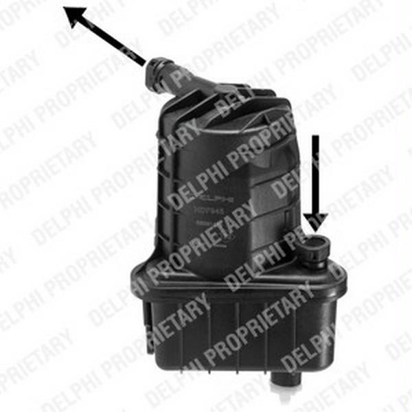 YAKIT FILTRESI (MAZOT) CLIO III MODUS 1.5 DCI K9K SENSORLU - DELPHI - OEM 164000890R
