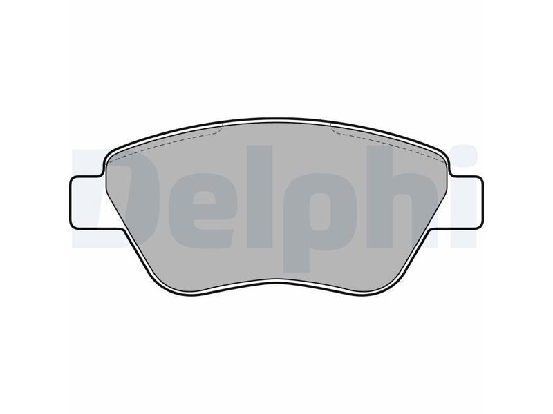 FREN BALATASI ON ALBEA-PALIO-STILO-SIENA DOBLO 1.3 1.9 IDEA CORSA 1.3 07=> - DELPHI - OEM 98845078