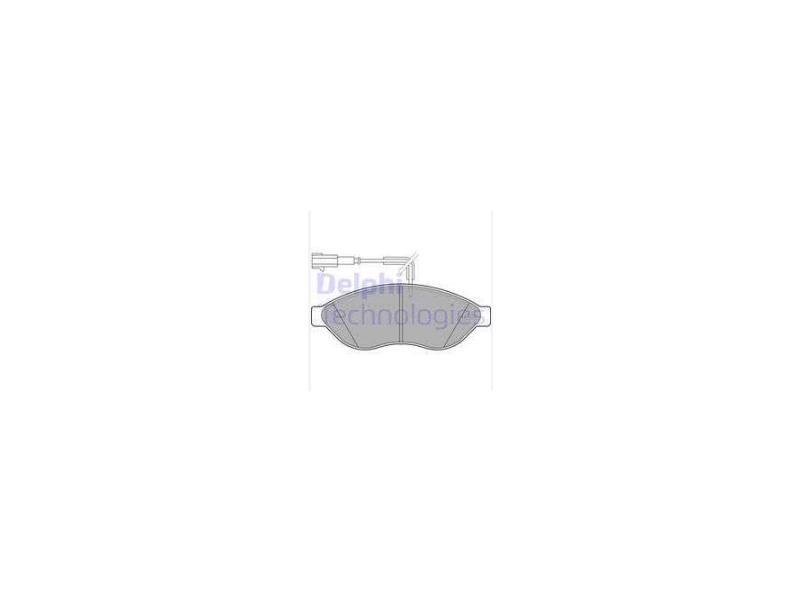 FREN BALATASI ON DUCATO III BOXER II JUMPER II 2006 > FISLI - DELPHI - OEM 4253.56