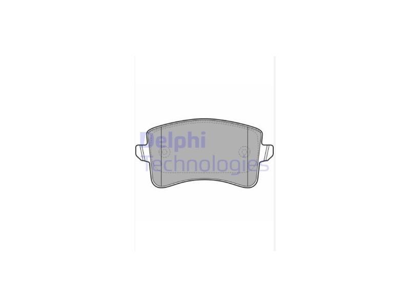 FREN BALATASI ARKA A4-A5-Q5 09=> - DELPHI - OEM 8K0698451