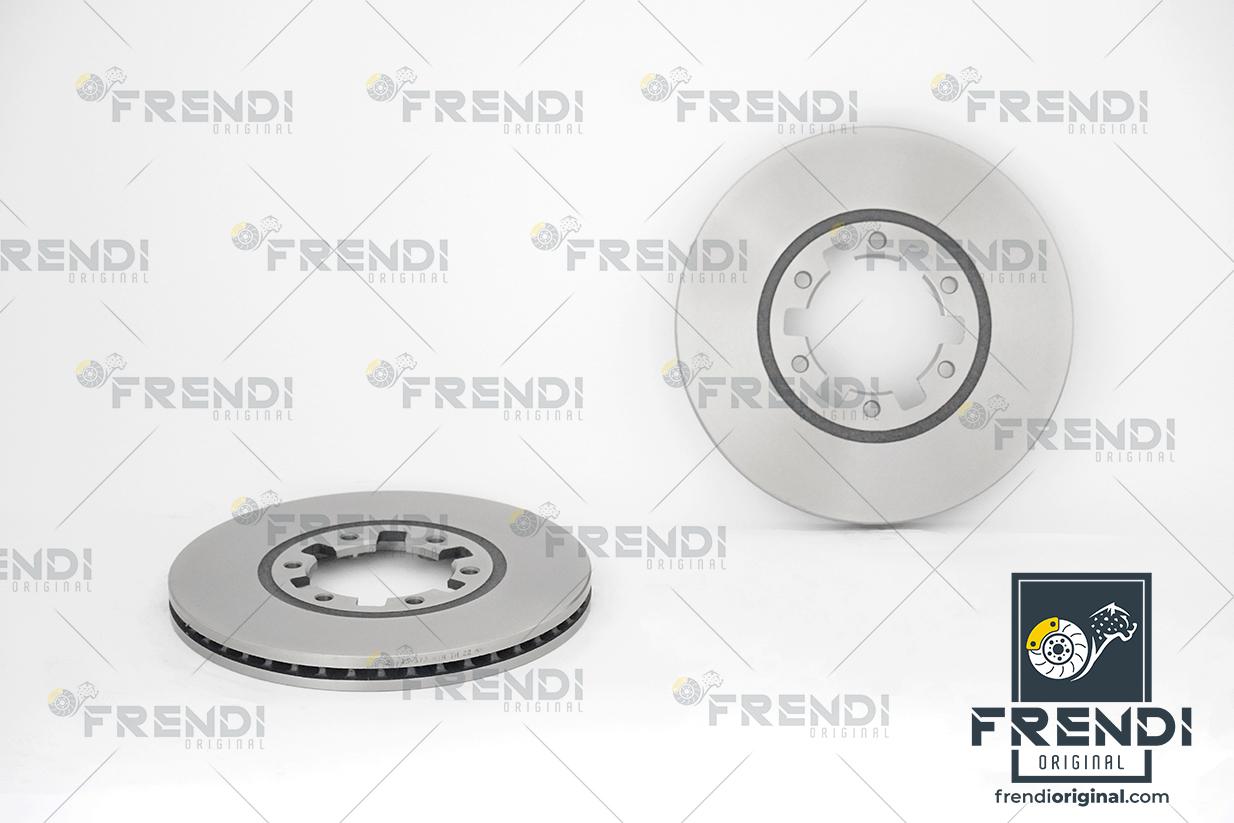 FREN DISKI ON HAVALI (273.7MM) RANGER 4X4 98>06 MAZDA B2500 98>06 4X4 - FRENDI - OEM XM341027BA