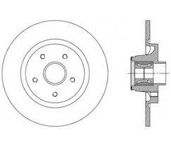 FREN KAMPANASI ALUMINYUM 1.5 DCI K9K 2002 > 2005 - HASEFE - OEM HAS-EFE99