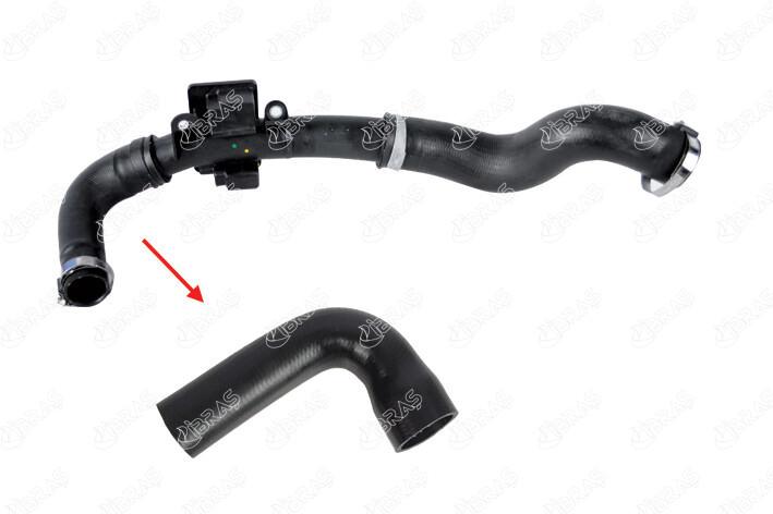 TURBO HORTUMU KUCUK (PLASTIK BORU HARIC) NEW KNG II 1.5DCI (85-105 HP) (KWOB) - IBRAS - OEM 8200534296