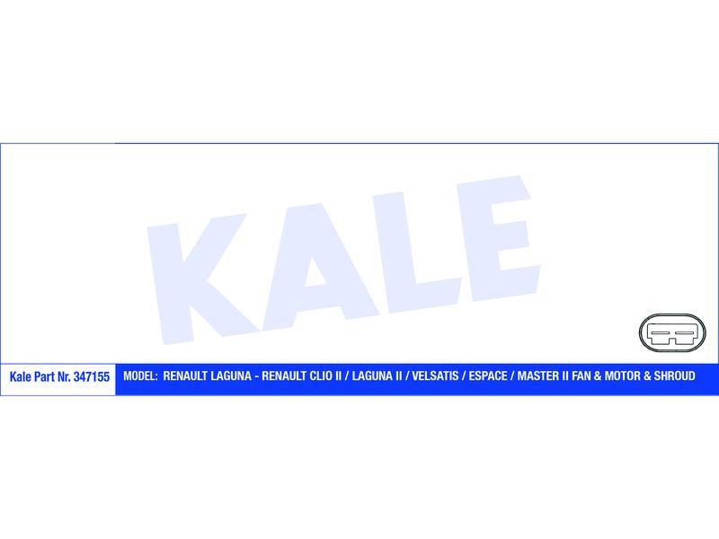 FAN MOTORU DAVLUMBAZLI LOGAN SANDERO DUSTER 1.5DCI 08> - KALE - OEM 8200765566