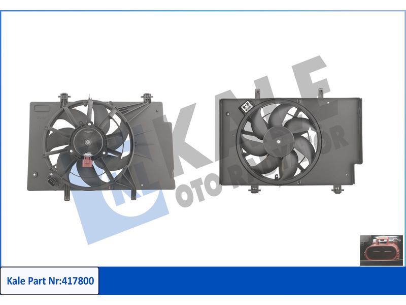 FAN MOTORU DAVLUMBAZLI FIESTA VI 1.4 1.5 1.6 TI/TDCI B MAX KLIMALI - KALE - OEM 1525897