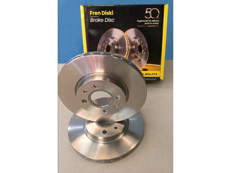 FREN DISKI ON HAVALI 257 MM ALBEA PALIO DOBLO FIORINO 2.0 TEMPRA MAREA - KALE BALATA - OEM 51749124