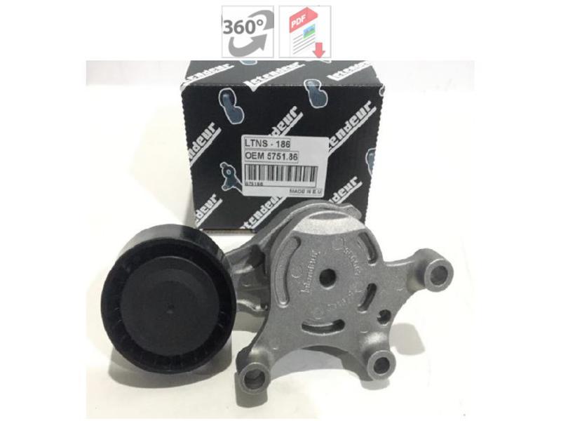ALTERNATOR GERGI RULMANI ( KUTUKLU ) BERLINGO 1.6HDI 05 C3-C4-C5 II 1.6HDI 12 P206-P207 1.4HDI 06 FO - LETENDEU - OEM 5751.H6