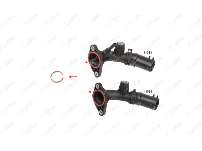 EGR BORUSU CONTASI CLIO V KADJAR KANGOO MEGANE IV - NIFEA - OEM 147137396R