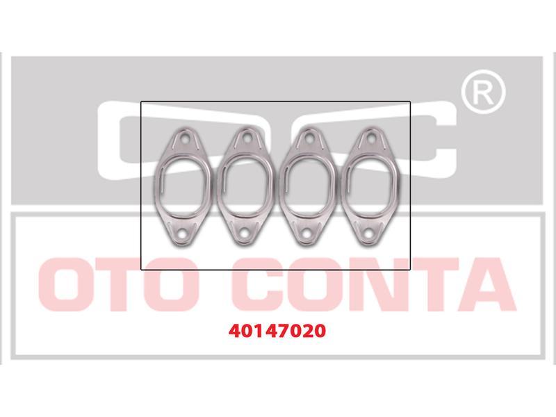 MANIFOLD CONTA SI EKSOZ DUCATO MASTER 2.5 2.8 CELIK 4 AD. - OTOCONTA - OEM 7303076