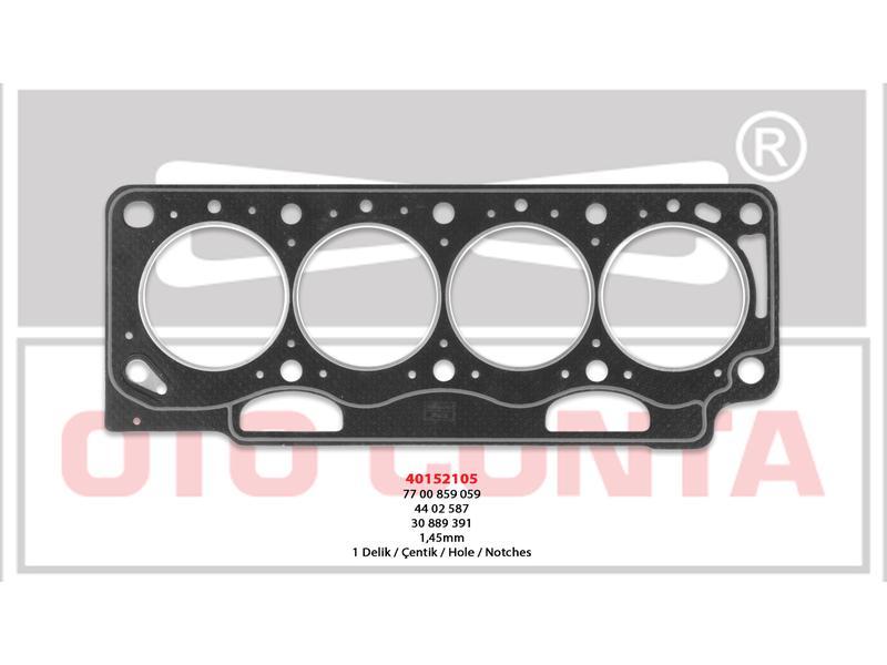SILINDIR KAPAK CONTA LAGUNA MEGANE SCENIC F9Q 1 DELIK 1.45 - OTOCONTA - OEM 7700859059