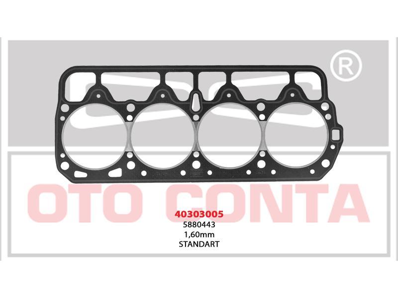 SILINDIR KAPAK CONTA SILIKONLU 1.60MM 1600 M131 DKS - OTOCONTA - OEM 5880443