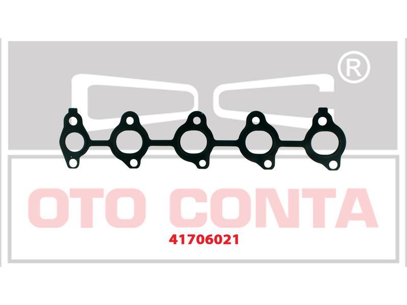 MANIFOLT CONTA EKSOZ NBR KAPLI P206 BIPPER NEMO 1.4 HDI CELIK DV4 - OTOCONTA - OEM 0349.J8