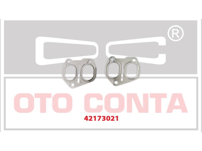 MANIFOLD CONTA EKSOZ BERLINGO PARTNER CELIK TAKIM (2 AD) DW8 - OTOCONTA - OEM 0349.H7