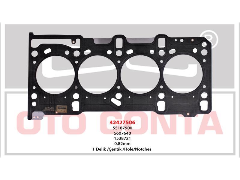 SILINDIR KAPAK CONTASI ( 1 KERTIK ) DOBLO FIORINO GRANDE PUNTO LINEA PANDA 1.3 MTJ - OTOCONTA - OEM 55200071