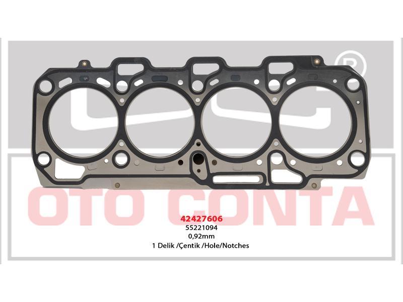 SILINDIR KAPAK CONTASI  DOBLO 10> LINEA 07> BRAVO II 07>14 EGEA 15> ALFA ROMEO GIULIETTA 10>19 MITO - OTOCONTA - OEM 55221094
