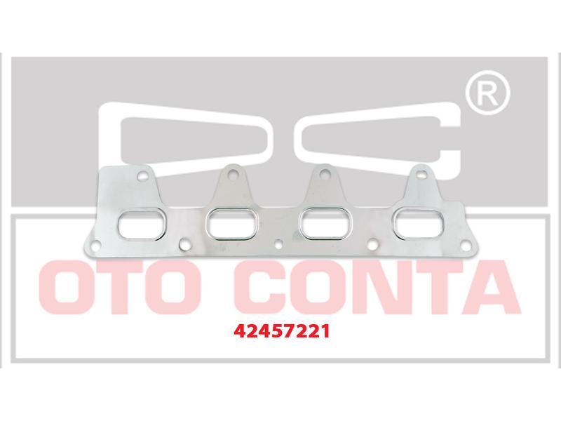 EKSOZ MANIFOLD CONTA MLS CELIK CLIO KANGOO MEGANE LOGAN 1.6 16V K4M - OTOCONTA - OEM 7700107181