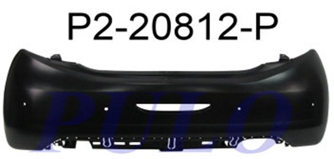 ARKA TAMPON PEUGEOT P208 SENSORLU - PULO - OEM 1607254680