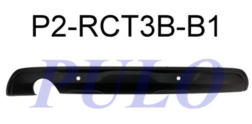 ARKA TAMPON SPOILERI CAPTUR 2019>EGSOZ CIKIŞLI ( 2 SENSORLU ) - PULO - OEM 850703463R