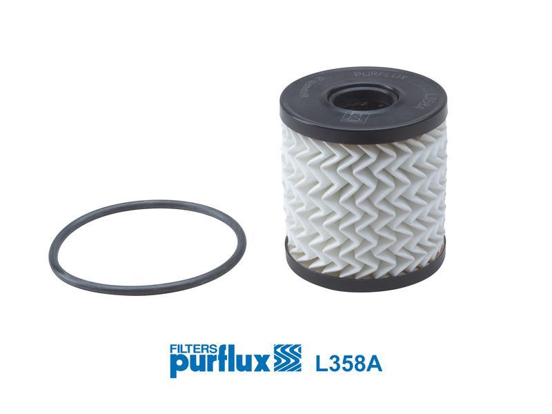 YAG FILTRESI PARTNER BERLIN BIPPER NEMO EXPERT 206 P307 TRANSIT MONDEO IV FOCUS II SCUDO (L372/L337) — PURFLUX L358A - PURFLUX - OEM 1109CK