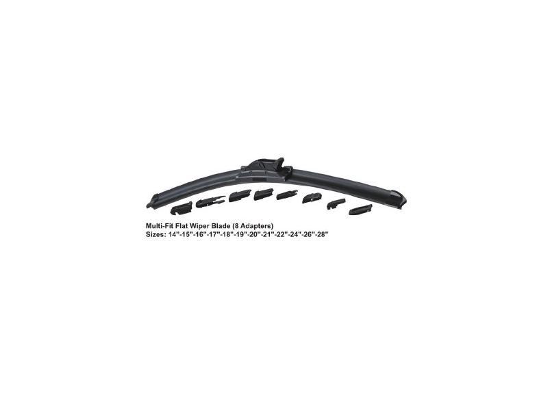 MUZ TIPI U KANCALI SILECEK SUPURGESI UNIVERSAL 8 ADAPTORLU 19 480mm - RBW
