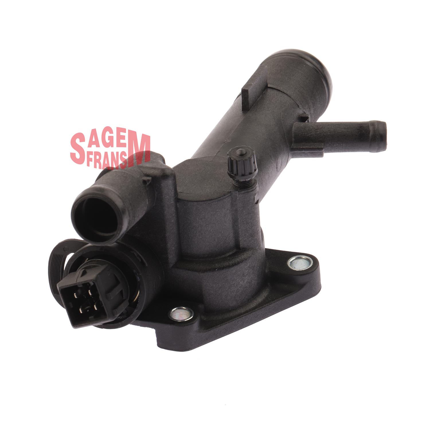 TERMOSTAT (KOMPLE) CLIO MEGANE KANGOO THALIA LOGAN 1.5 DCI (89C) - SAGEMFRANS - OEM 8200244402