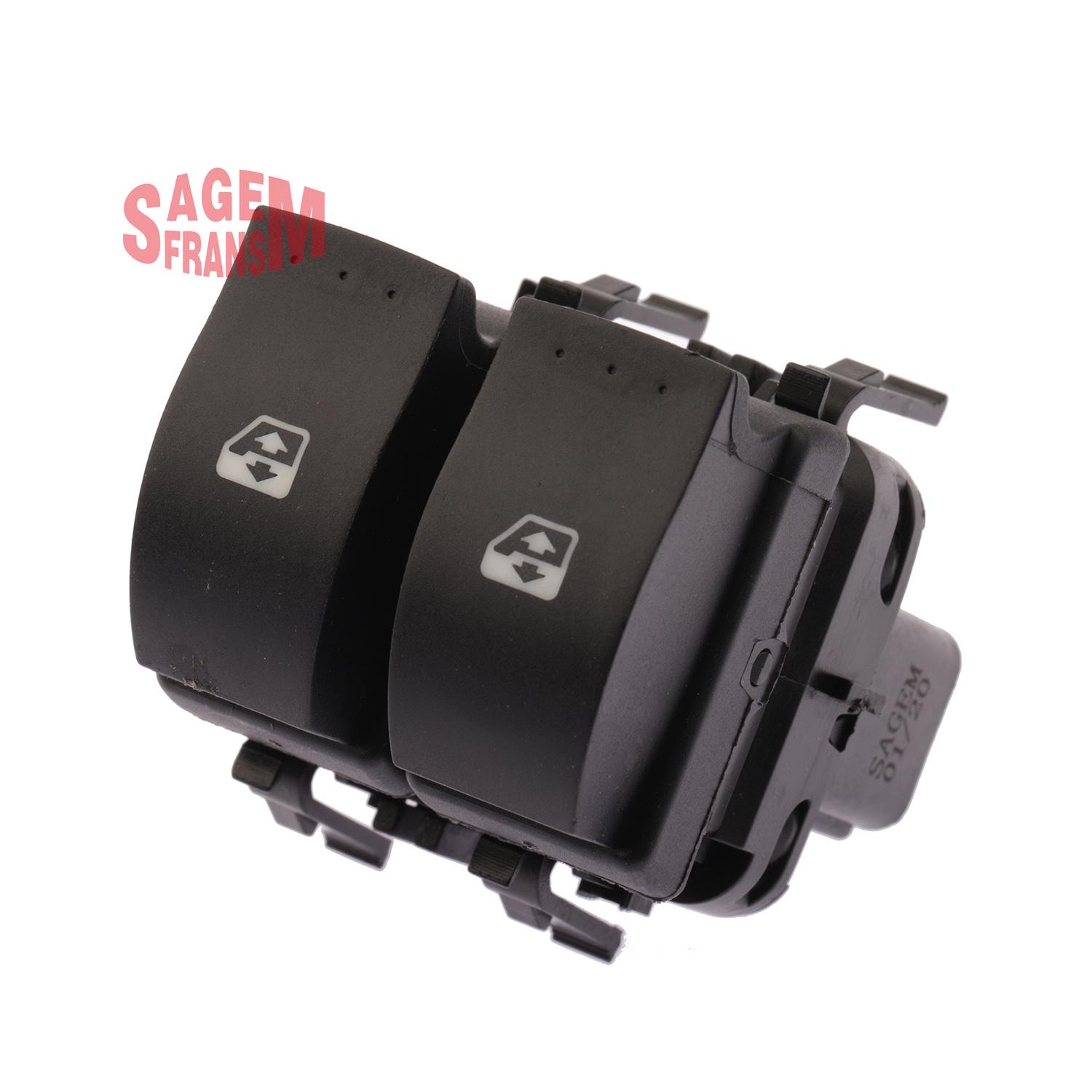 CAM ACMA DUGMESI SOL ON MEGANE II SIYAH ( CIFTLI ) - SAGEMFRANS - OEM 8200315034