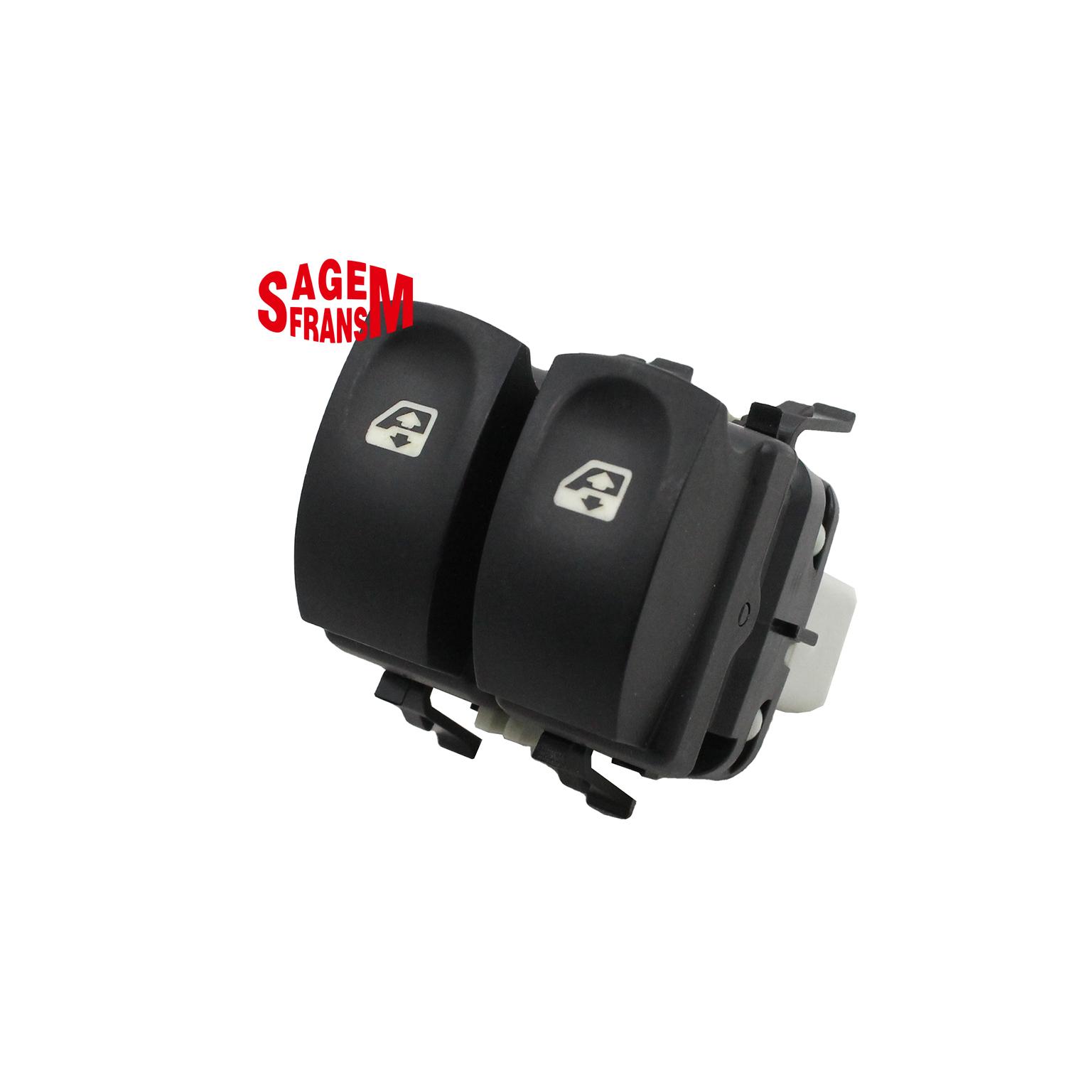 CAM ACMA DUGMESI CLIO III ON SOL BEYAZ CIFTLI - SAGEMFRANS - OEM 8200214939