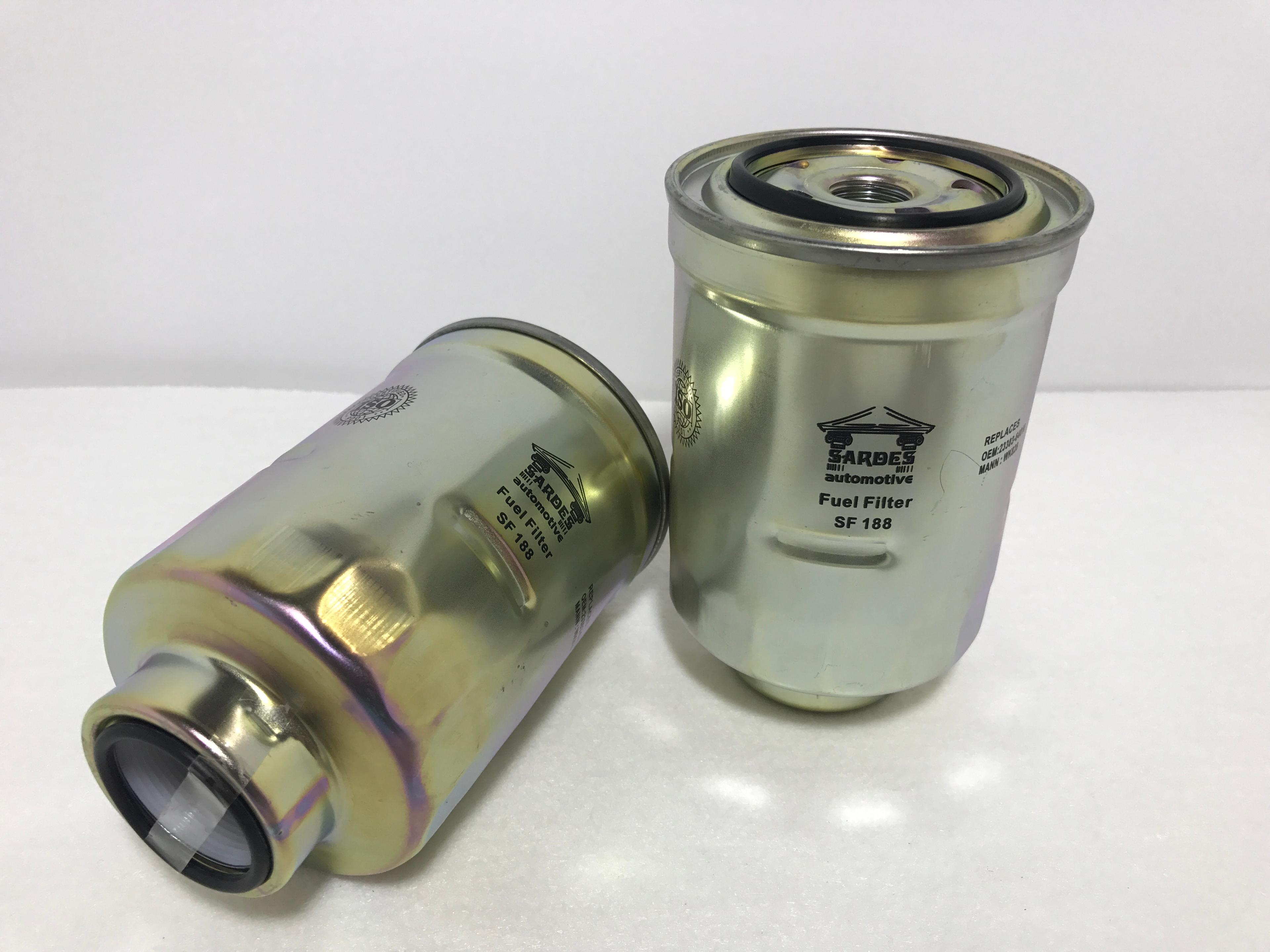 YAKIT FILTRESI (MAZOT ) RANGER D 99-10 HILUX D 90-05 HIACE D 07> SKYSTAR NAVARA ( SENSORLU TIP ) - SARDES - OEM 23303-64010