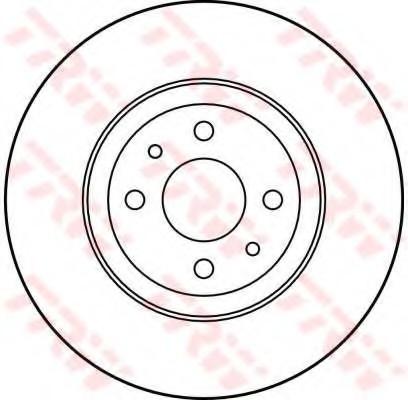 FREN DISKI ON 2.0 TIPO TEMPRA - TRW - OEM 60811890