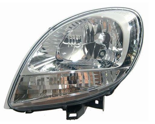 FAR SOL KANGO 2003 2008 KROM CERCEVELI BEYAZ SINYALLI MANUEL - TYC - OEM 260603883R