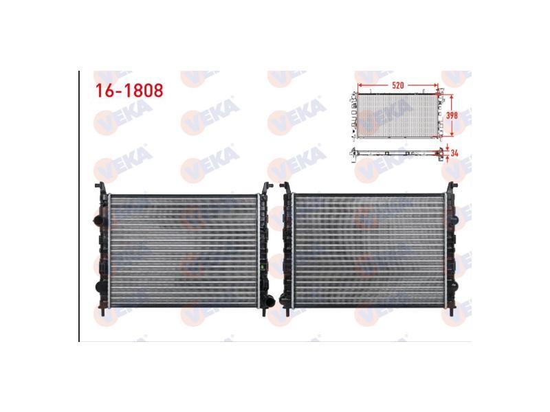 SU RADYATORU MEKANIK ALBEA 1.3 MJT M-T 2003-2007 - VEKA - OEM K51718122