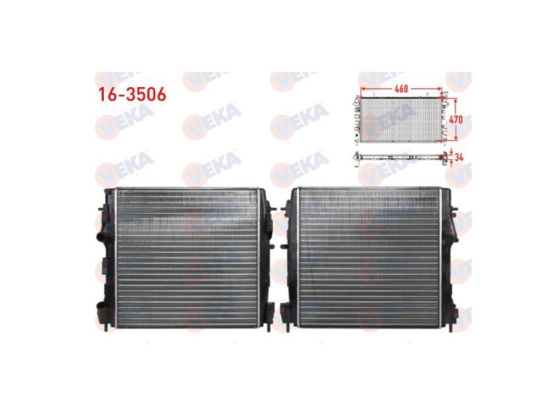 SU RADYATORU KANGOO (KC0/1) 1.5 DCI M-T AC+ 1998-2008 - VEKA - OEM 8200072713