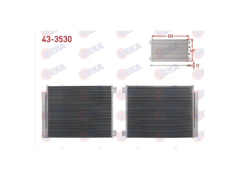 KLIMA RADYATORU MEGANE IV 16> TALISMAN 15> GRAND SCENIC IV 16> 1.2 TCE 1.3 TCE 1.5dCı 1.6dCı - VEKA - OEM 921002969R