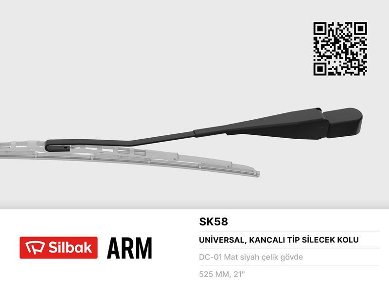 SİLECEK KOLU 510MM ISUZU NPR YM (97)-L.300 - SILBAK