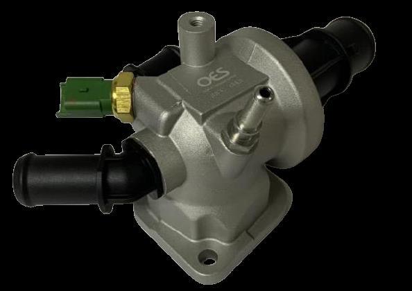 TERMOSTAT 88 °C FIAT ALBEA 03>09 DOBLO 02> PANDA 04> PUNTO 03>12 500 07> OPEL COMBO C 05>12 CORSA C 05>10 MERIVA A 03>10 1.3D MJET 1.3 CDTI - OES - OEM 55180041
