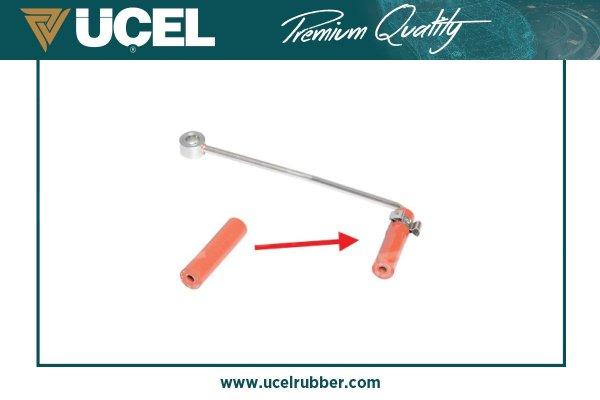 TURBO BASINÇ HORTUMU METAL BORU HARİÇ 6MMX 15MM = 6.5CM DACIA DUSTER 1.5 DCI - UCEL - OEM 8200912506
