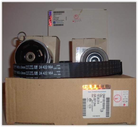 EKSANTRİK GERGİ KİTİ(146x240) ASTRA H-J-INSIGNIA-VECTRA C-CRUZE 1.6-1.8 Z16XEP-XER-A16LET-XER-B16XER - GM - OEM 1606314