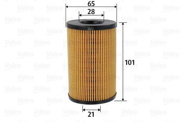 YAĞ FİLTRESİ CADDY III-GOLF VI-JETTA III-IV-PASSAT-POLO-TIGUAN-TOURAN-T5-OCTAVIA-LEON-IBIZA-A1-A3-A4 - VALEO - OEM 03L115466