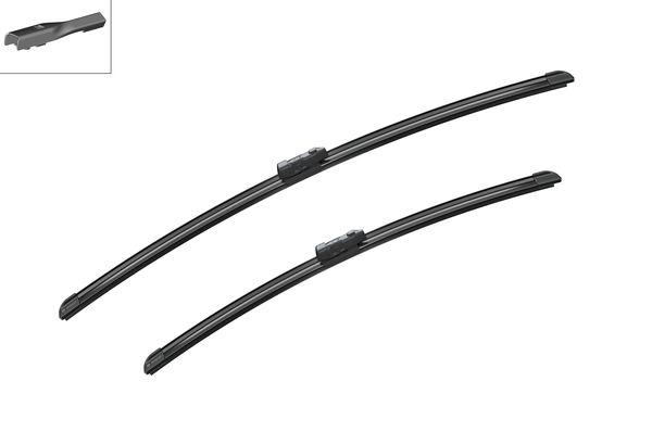 ON AEROTWIN SILECEK SETI - [650-530 MM] MUZ TIPI SILECEK AUDI LAND ROVER PORSCHE SEAT VW - BOSCH - OEM 8F1955426A
