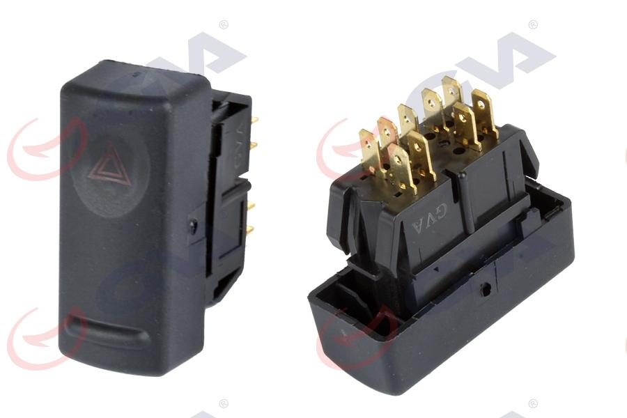 DÖRTLÜ FLAŞÖR RENAULT 19 (9 FİŞ) - GVA - OEM 7700817335