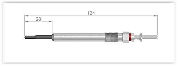 KIZDIRMA BUJISI BMW N47 B37 E90 E92 F10 F20 E70 E71 E72 F45 F46 F48 . MINI N47 R55 R56 R57 R58 R59 R60 R61 / TOYOTA AVENSIS 1,6L 1WW WWT270 15-> / VERSO 1,6L WAR20 14-18 - ET1GERMANY - OEM 12237798001