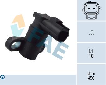 EKSANTRIK SENSÖRÜ FORD C-MAX 1.8 08<11 MONDEI IV 1.8 2.0 07>14 VOLVO C30 (533) 1.8 D3-D4 06>12 S40 I - FAE - OEM 1S7F6C315AD