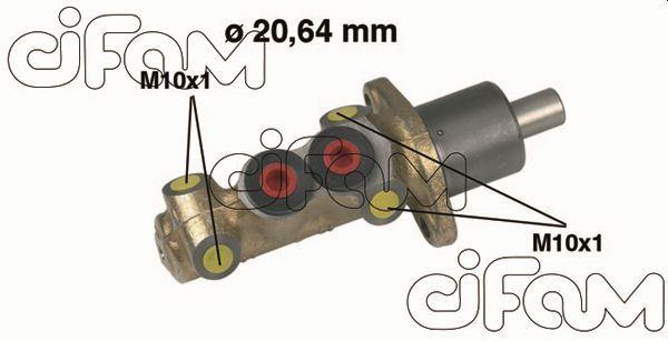 ANA MERKEZ R19 I-II-MGN I (96-03) CLIO (90-98) P106 (91-96)-TOLEDO (91-99)-POLO (81-94) (20,64mm) - CIFAM - OEM 7700793558