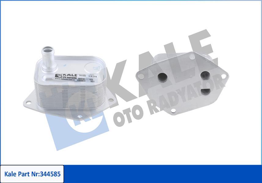 YAĞ SOĞUTUCU HYUNDAI ACCENT ERA MATRIX 1.5L D4FA 06-10 / İ20 1.4L D4FC 10-> / İ30 1.6L D4FB 07-> / GETZ 1.5L 06-10 / KIA RIO 1.5L D4FA 05-11 / CEED CERATO 1.6L D4FB 07-> / VENGA SOUL 1.6L D4FB 10-> - KALE - OEM 264102A150
