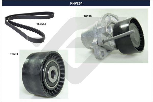 KANALLI KAYIS SETI (KUTUKLU) MERCEDES VITO OM622 W447 . RENAULT R9M 1.6 dCi TRAFIC III 15> KADJAR 15> MEGANE IV 15> SCENIC IV 15> - HUTCHINSON - OEM A6229930296