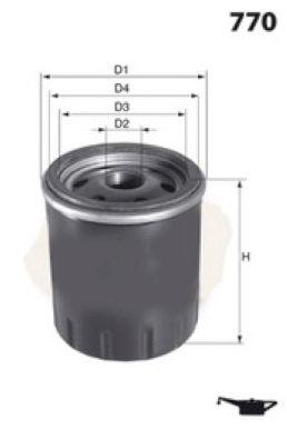 YAĞ FİLTRESİ OPEL ASTRA K-INSIGNIA B 1.4 SHT 2.0 SHL - BOSCH - OEM 95530084