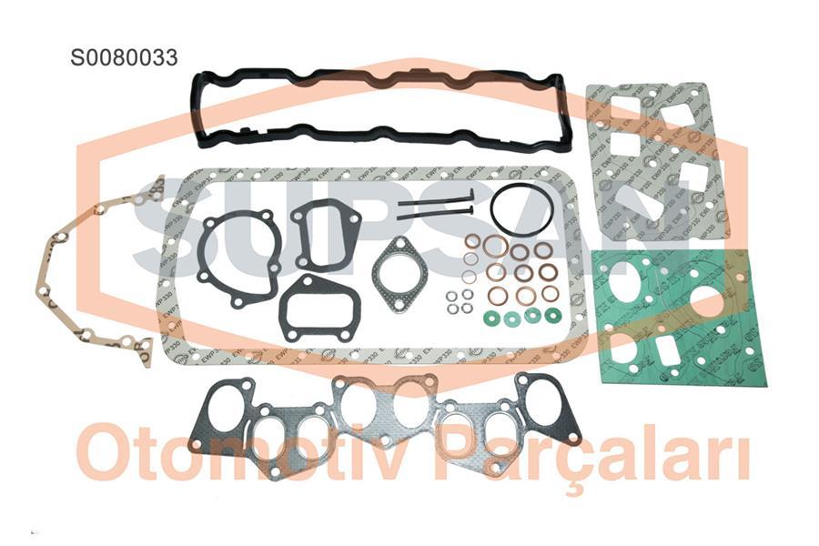 MOTOR TAKIM CONTASI (ALT / UST FULL) KECELI-S.K.C HARIC PARTNER-BERLINGO-BOXER-EXPERTJUMPY XUD9(1.9 DUZ) (<---00) EXPERT-JUMPY-SCUDO-P405-XANTIA-P406 XUD9TE(1.9 TURBO) C15-BX-ZX-P205 XUD7  #### - SUPSAN - OEM 0197H5