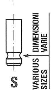 SUBAP EMME+EKSOZ (IN-8 EX-8) MITSUBISHI COLT LANCER 1.3-1.5I 16V (3A91-4A90-4A91) - GUNES - OEM MR984261