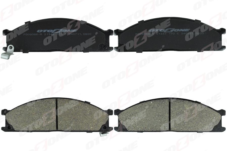 ÖN FREN BALATA NISSAN PICK UP 2,5L 2,7L TD25 TD27 D22 98-02 / TERRANO 3,0L VG30 WD21 4x4 90-> - OTOZONE - OEM 4106023C93